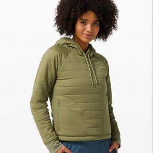 Lululemon Dynamic Movement Hoodie W4BJHS (Bronze Green) - Size 4